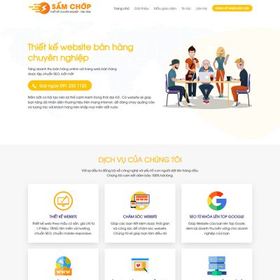 Theme wordpress dịch vụ thiết kế web 03