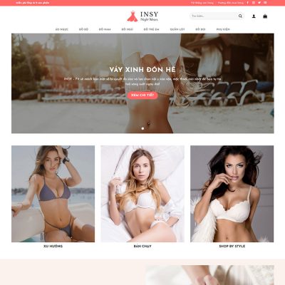 Theme wordpress bán bikini 01