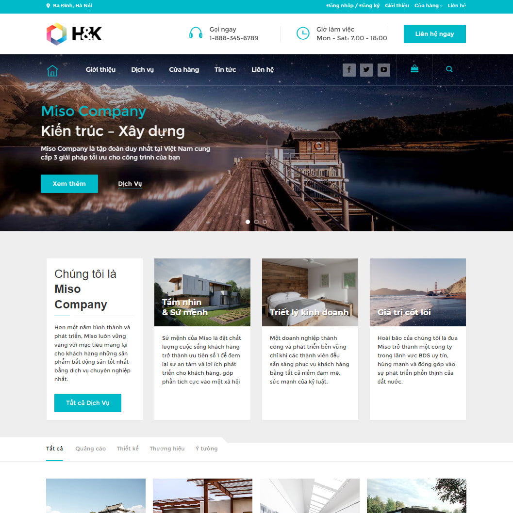 Theme wordpress xây dựng 06