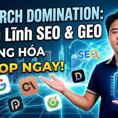 AI SEARCH DOMINATION: Chiếm Lĩnh SEO & GEO