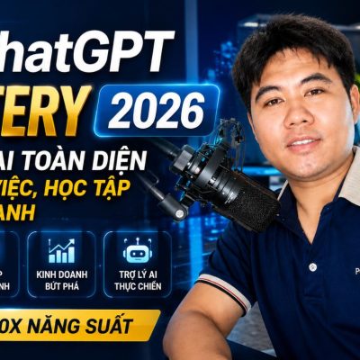ChatGPT Mastery 2026: Làm Chủ AI Toàn Diện Cho Công Việc, Học Tập Và Kinh Doanh