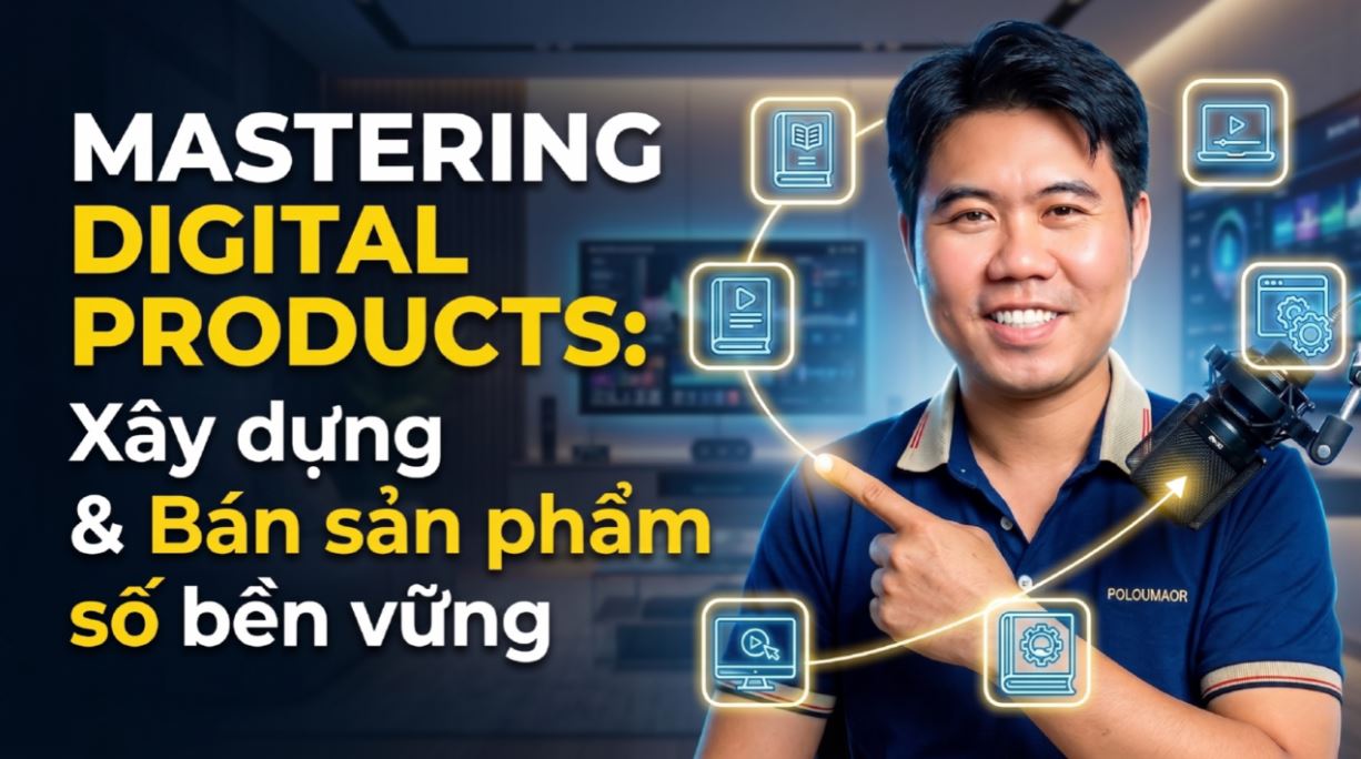 Mastering Digital Products: Xây dựng & Bán sản phẩm số bền vững